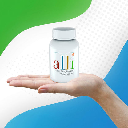 alli Orlistat 60 mg Weight Loss Capsules – 170 Count Pack of 3