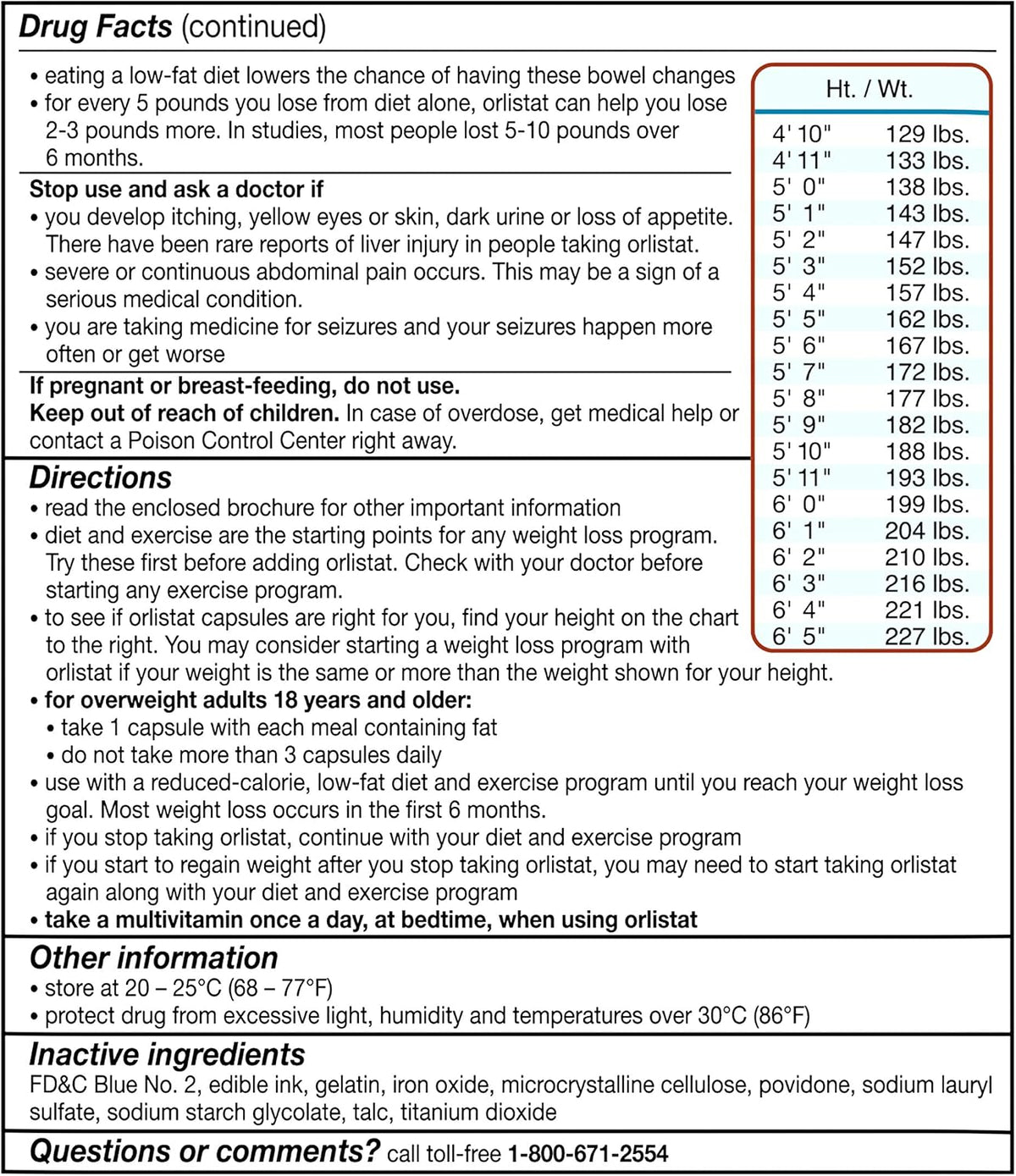 alli Orlistat 60 mg Weight Loss Capsules – 170 Count Pack of 2